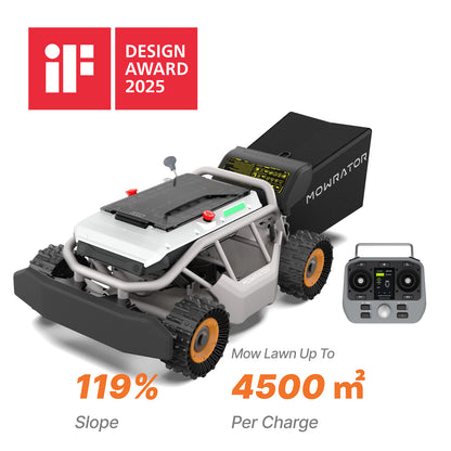 Rasaerba telecomandato Mowrator S1 4WD 75%